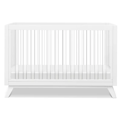 Otto 3-in-1 Convertible Crib - White/Acrylic