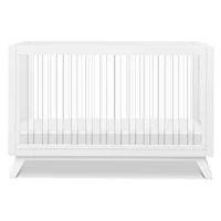 Otto 3-in-1 Convertible Crib - White/Acrylic