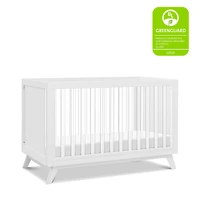 Otto 3-in-1 Convertible Crib - White/Acrylic