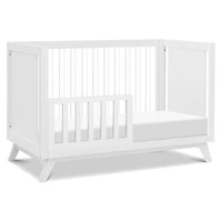 Otto 3-in-1 Convertible Crib - White/Acrylic