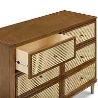 6 drawers chest walnut Marin