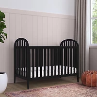 Beau 3-in-1 Convertible Crib - Ebony