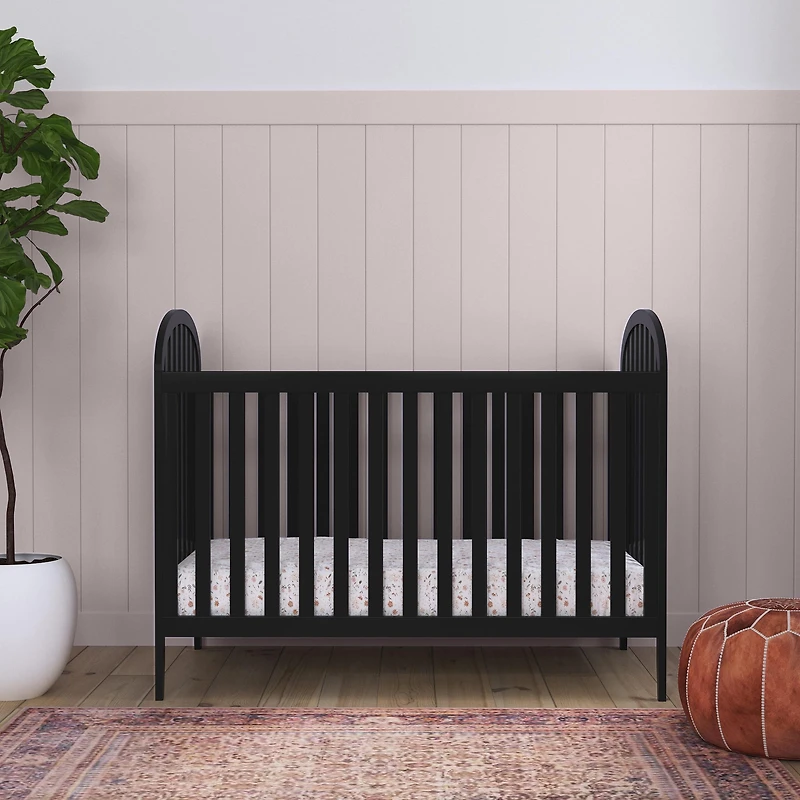 Beau 3-in-1 Convertible Crib - Ebony