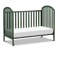 Beau 3-in-1 Convertible Crib - Forest Green