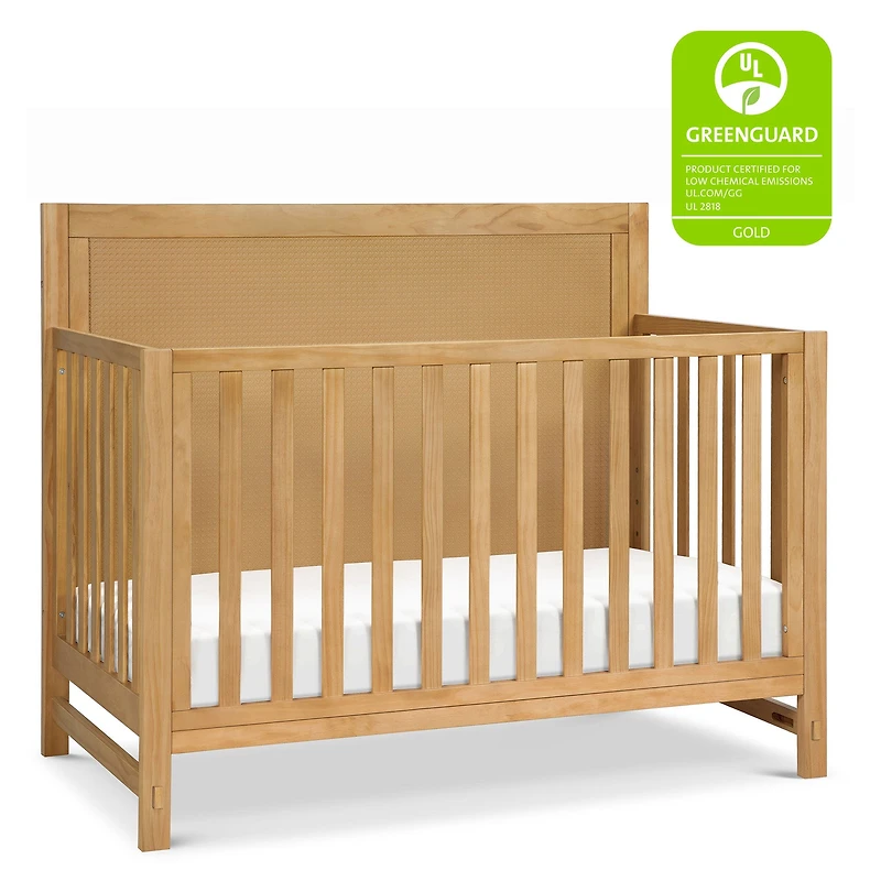 Margot 4-in-1 Convertible Crib - Honey