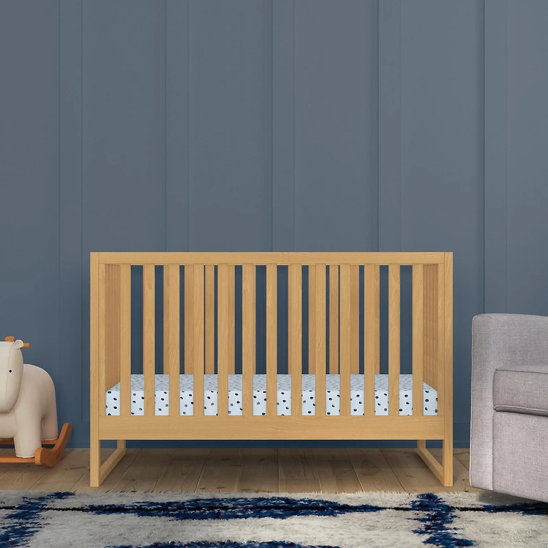 Hunter 3-in-1 Convertible Crib - Honey