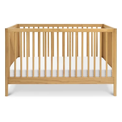 Birdie 3-in-1 Convertible Crib - Honey