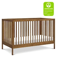 Birdie 3-in-1 Convertible Crib - Walnut