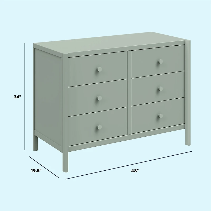 Birdie 6 Drawers Dresser