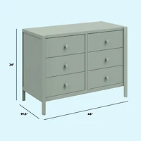 Birdie 6 Drawers Dresser