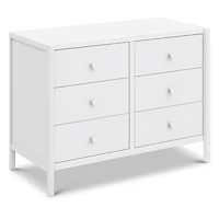 Birdie 6 Drawers Dresser - White 