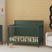 Frem 4-in-1 Convertible Crib - Forest Green