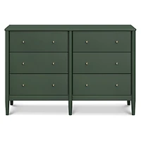 Frem 6-Drawer Dresser - Forest Green