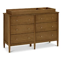 Frem 6-Drawer Dresser - Walnut