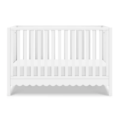 Sammy Scallop 4-in-1  Convertible Crib - White 