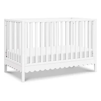 Sammy Scallop 4-in-1  Convertible Crib - White 