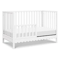 Sammy Scallop 4-in-1  Convertible Crib - White 