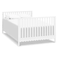 Sammy Scallop 4-in-1  Convertible Crib - White 