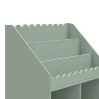 Sammy Scallop Bookcase - Sage