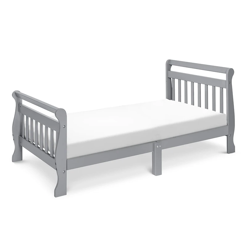 Sleigh Toddler Bed - Grey Finish