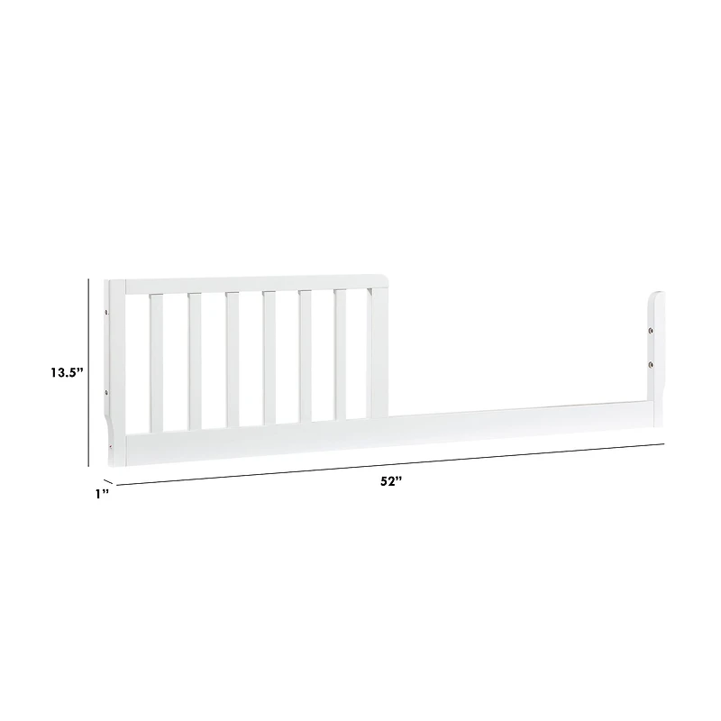 Toddler Bed Conversion Kit - White Finish