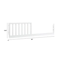 Toddler Bed Conversion Kit - White Finish