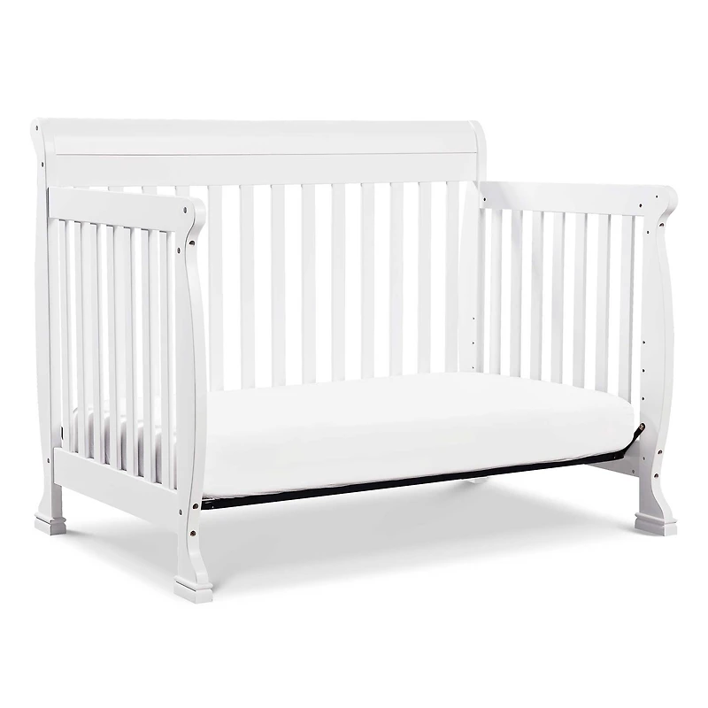 Kalani 4-in-1 Convertible Crib - White Finish