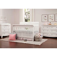 Kalani 4-in-1 Convertible Crib - White Finish