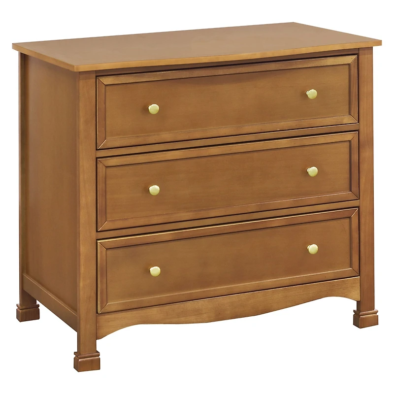Commode 3 Tiroirs Kalani - Châtain