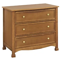 Commode 3 Tiroirs Kalani - Châtain