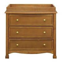 Commode 3 Tiroirs Kalani - Châtain