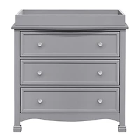 Kalani 3-Drawer Dresser - Grey Finish