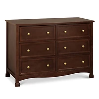 Commode 6 Tiroirs Kalani - Espresso