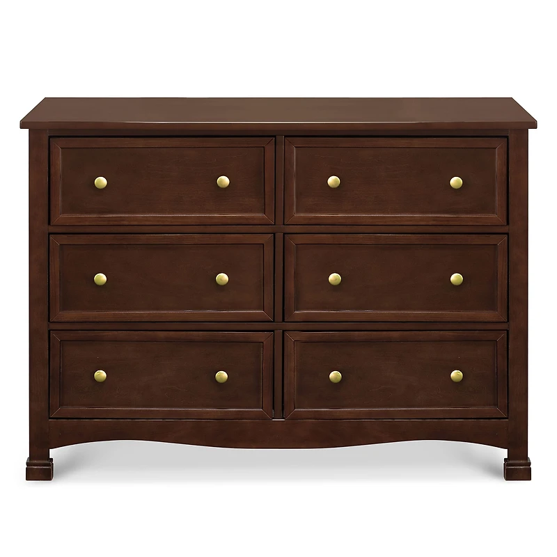 Commode 6 Tiroirs Kalani - Espresso