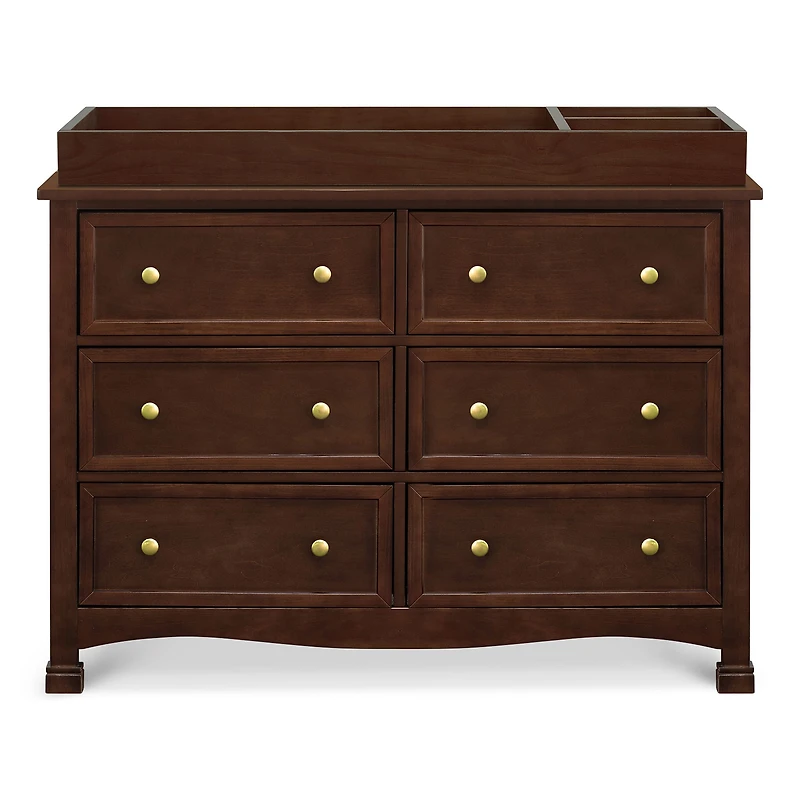 Commode 6 Tiroirs Kalani - Espresso