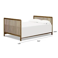 idden Hardware Full Size Bed Conversion Kit - Walnut