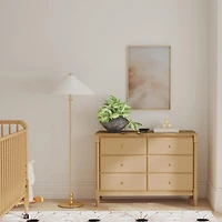 Commode Jenny Lind 6 Tiroirs - Miel