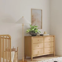 Commode Jenny Lind 6 Tiroirs - Miel