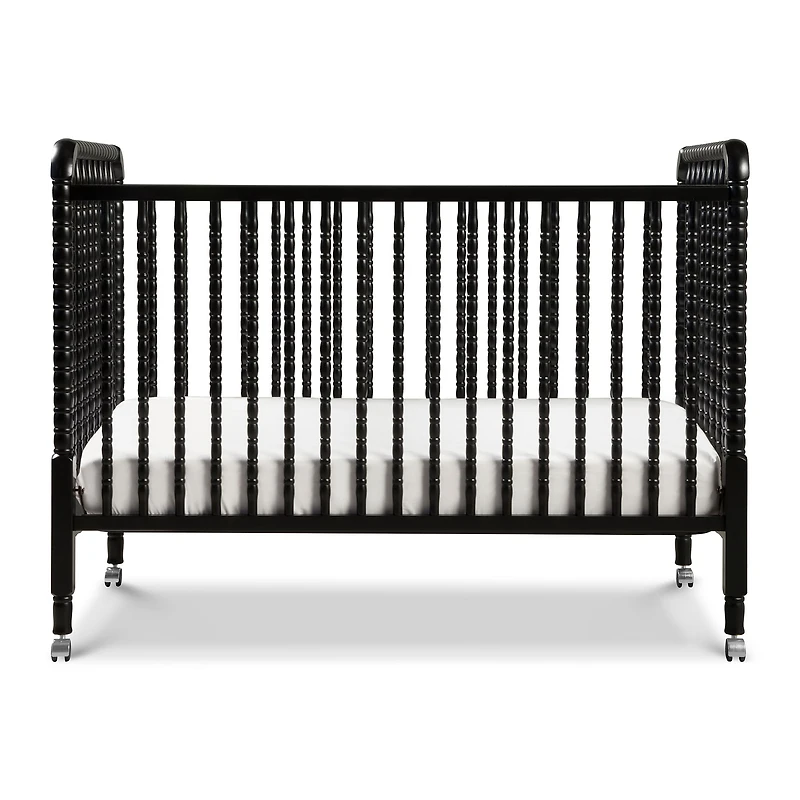 Jenny Lind 3-in-1 Convertible Crib - Ebony