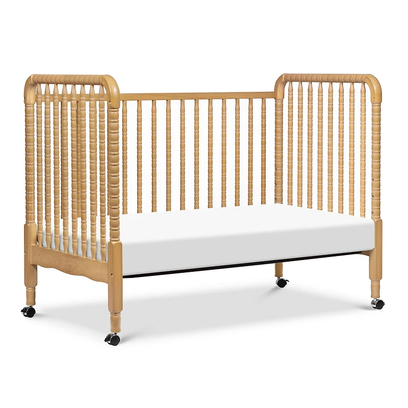 Jenny Lind Stationary Crib - Honey