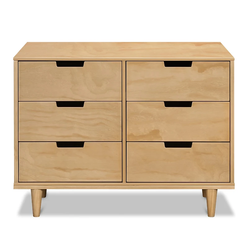 Marley 6-Drawer Double Dresser - Honey