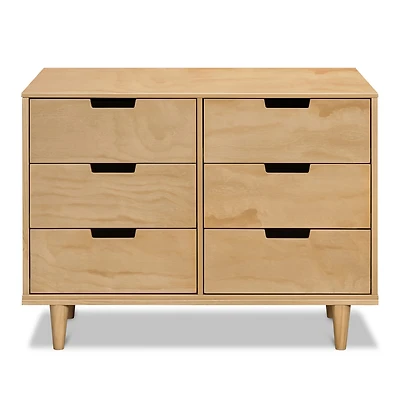 Marley 6-Drawer Double Dresser - Honey