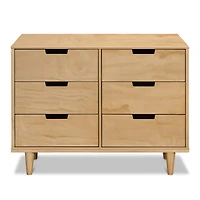 Marley 6-Drawer Double Dresser - Honey
