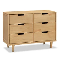 Commode 6 Tiroirs Marley - Miel