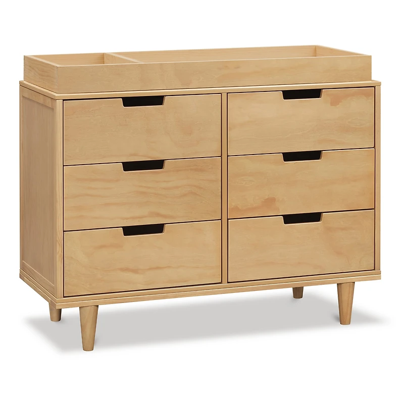 Marley 6-Drawer Double Dresser - Honey