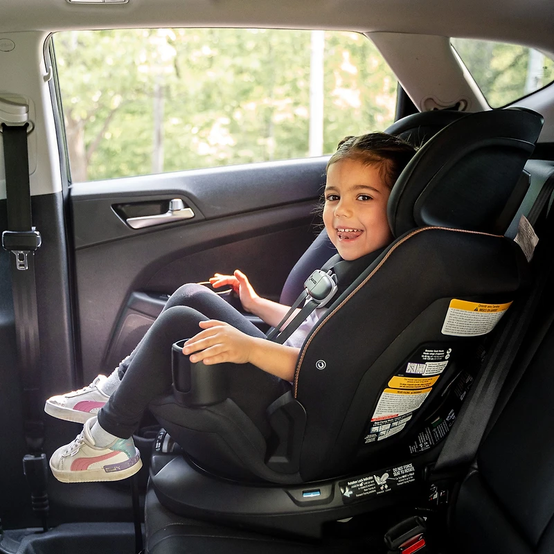 Andi 360° Rotating All-in-One Car Seat-  Designer Black
