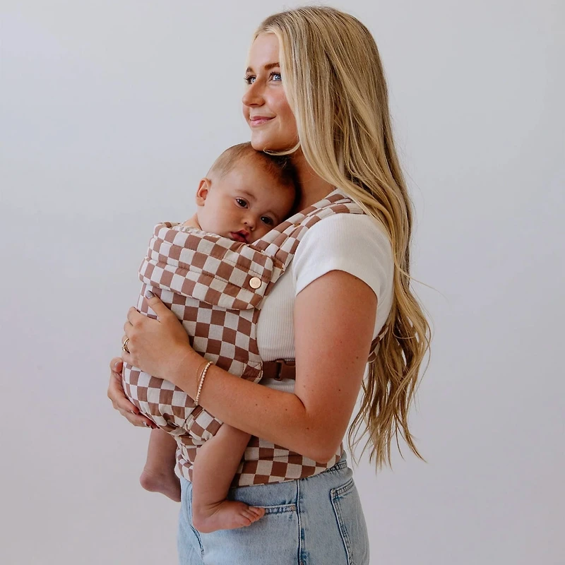 Porte-Bébé Monarch - Mocha Carreaux