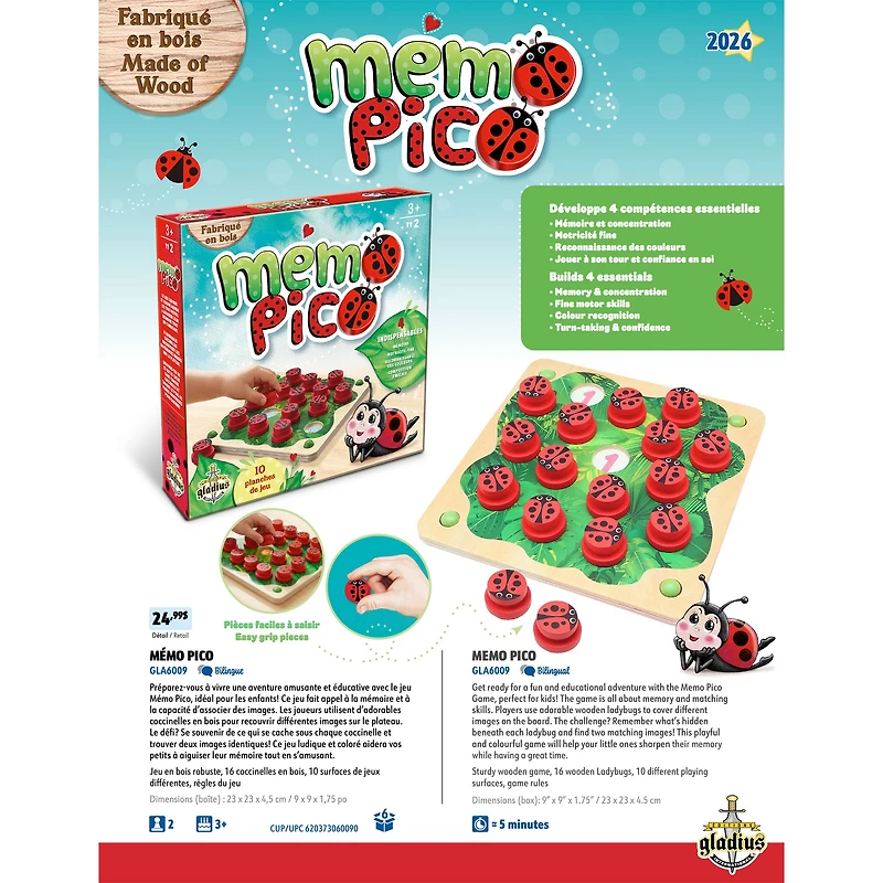Memo Pico Game