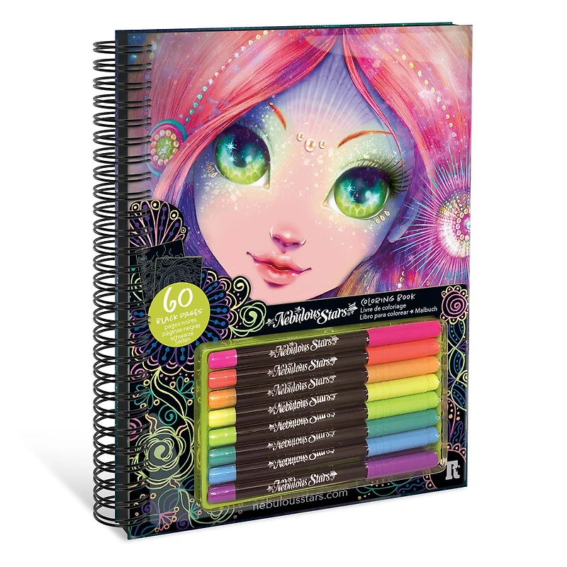 Livre à Coloriage à Pages Noires