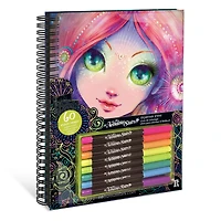 Livre à Coloriage à Pages Noires